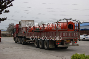 滿(mǎn)載出發(fā)，通達(dá)重工有機(jī)肥烘干機(jī)設(shè)備發(fā)貨忙